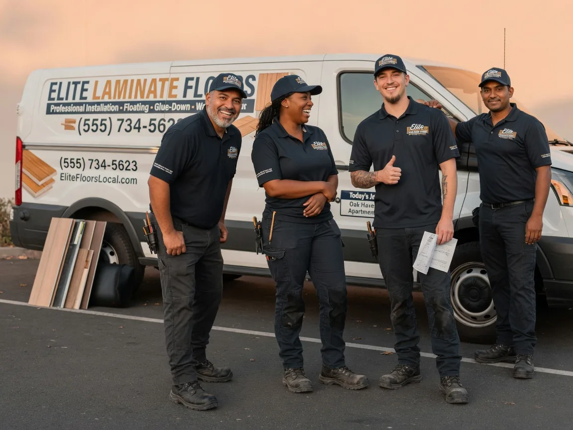 Laminate flooring installation company in Oakwood, OK